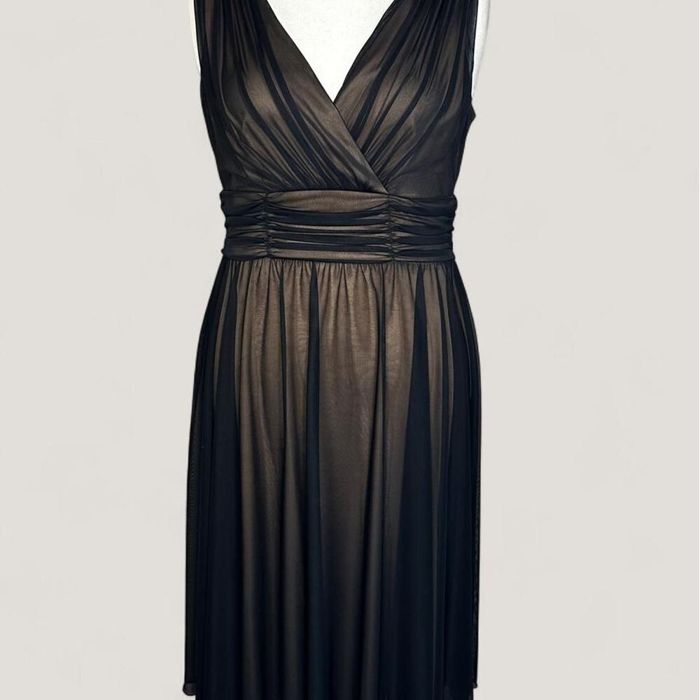 Connected Women's Black and Brown Dress